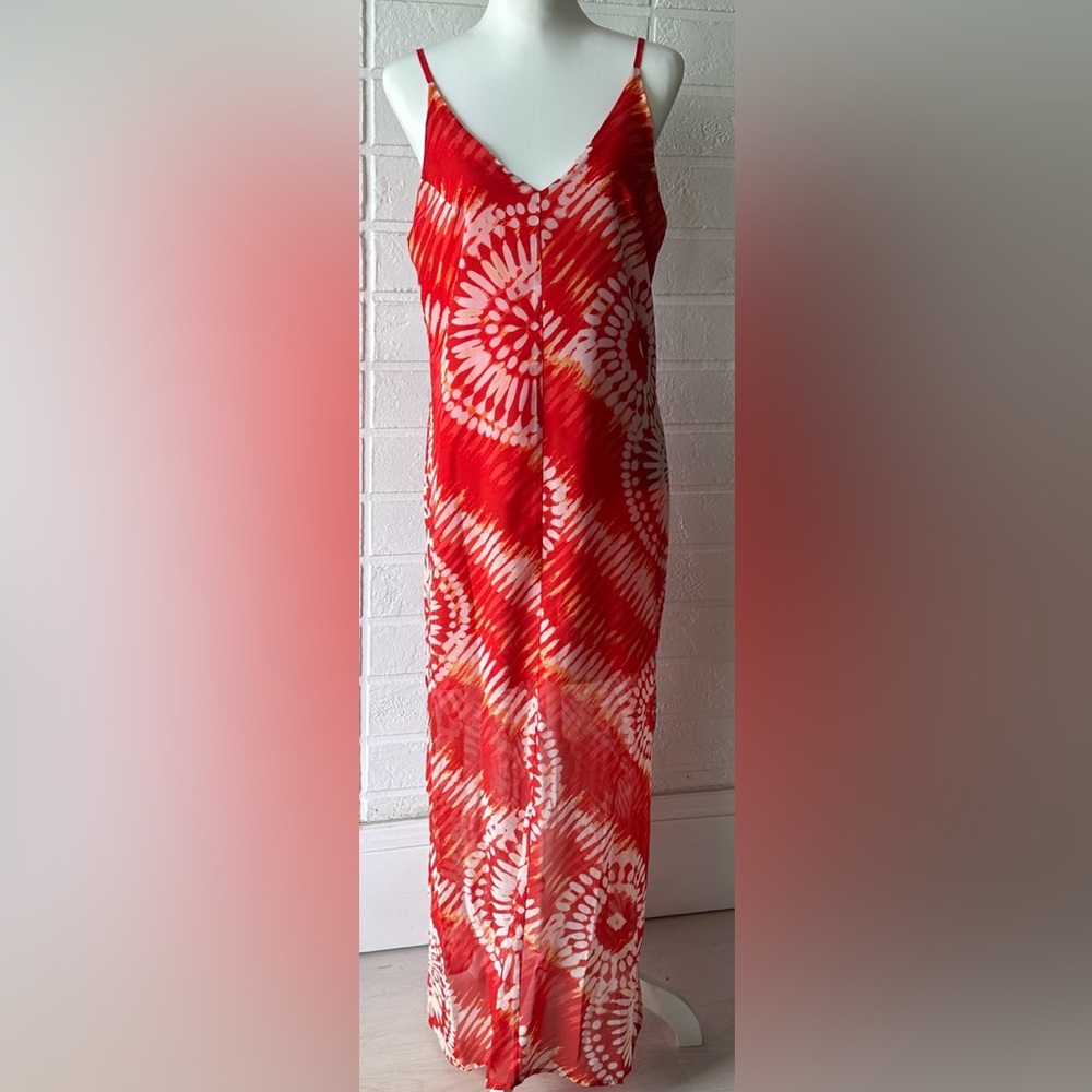 Blue Spero Floral Halter Women’s Dress Size L